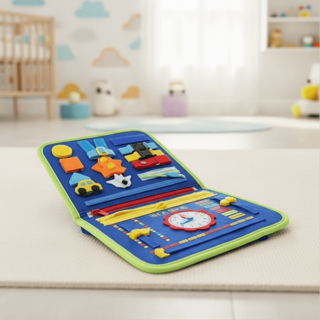 Tinkla™ Montessori Busy Board for Toddlers
