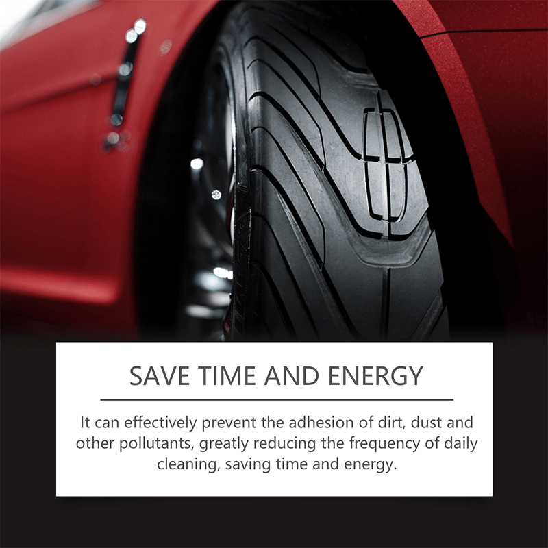 Tire Revive Wax | Restores Deep Black Gloss, UV Protection - Hartwella