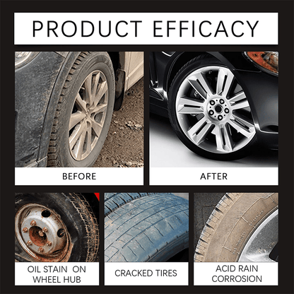 Tire Revive Wax | Restores Deep Black Gloss, UV Protection - Hartwella