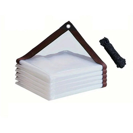 Titan Heavy Duty Tarp | Transparent, Insulated, Tear - Resistant PE - Hartwella