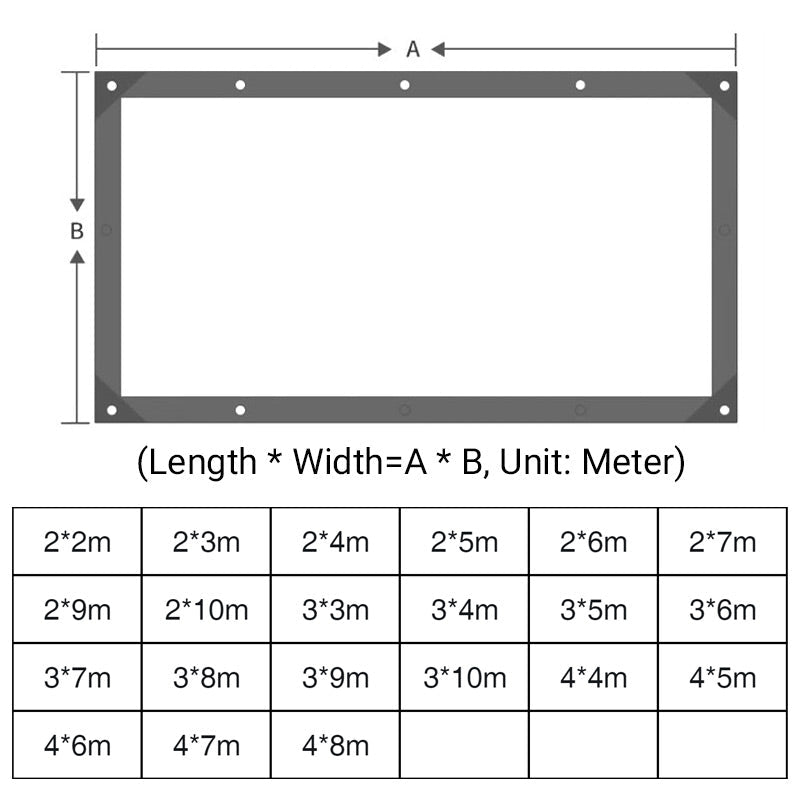 Titan Heavy Duty Tarp | Transparent, Insulated, Tear - Resistant PE - Hartwella