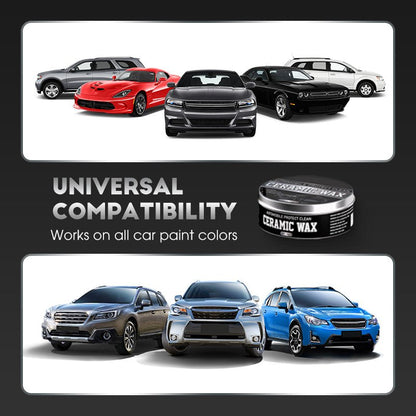 Titanium Car Wax Paste | 2 - in - 1 Ceramic Polish and Protection - Hartwella