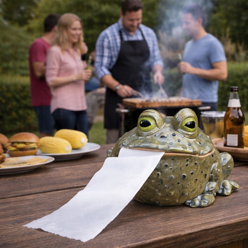 Toady Tissue Holder | Unique Toad Design - Hartwella