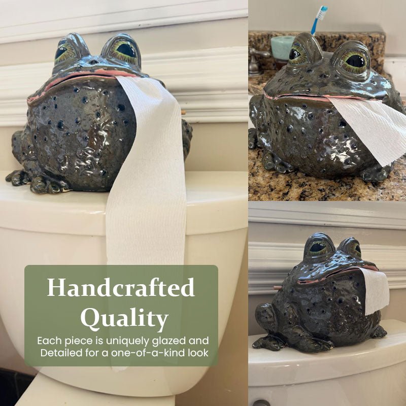 Toady Tissue Holder | Unique Toad Design - Hartwella
