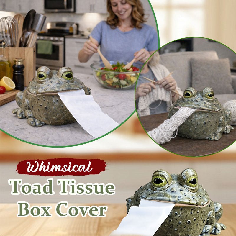 Toady Tissue Holder | Unique Toad Design - Hartwella