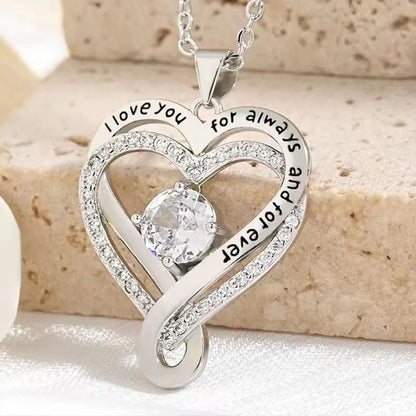 Toma Heart Necklace | S925 Sterling Silver, Adjustable Chain - Hartwella