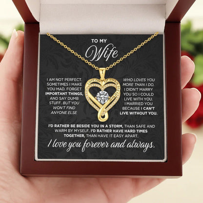 Toma Heart Necklace | S925 Sterling Silver, Adjustable Chain - Hartwella