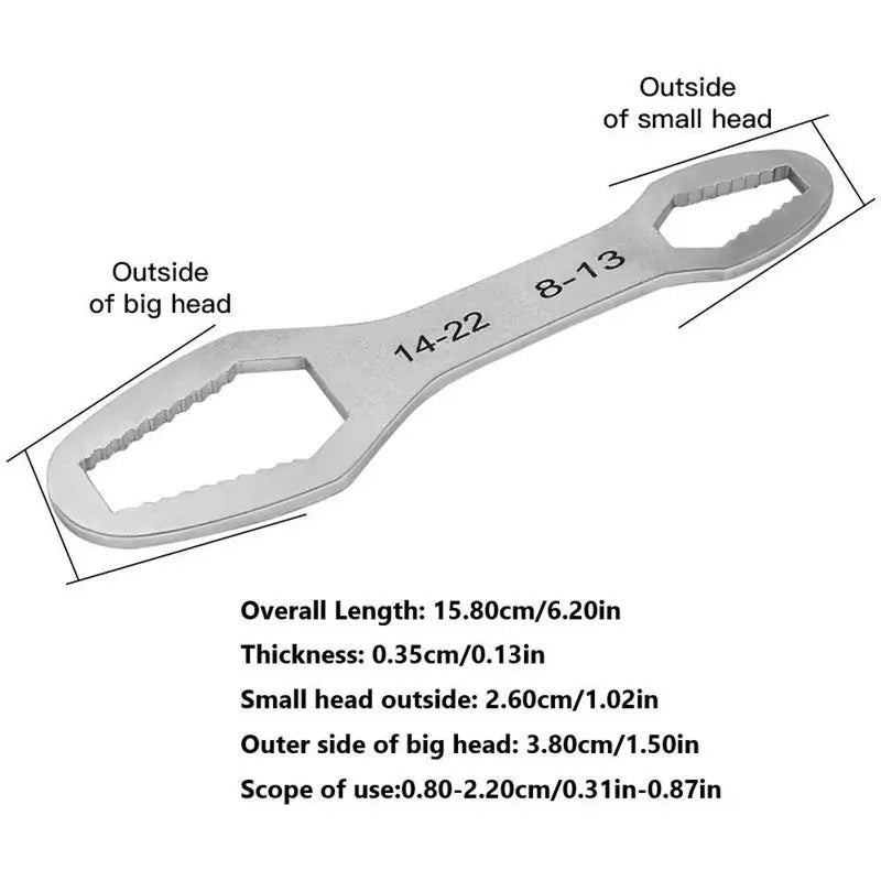 Tornado Torx Wrench | Self - Tightening, Double - Ended - Hartwella