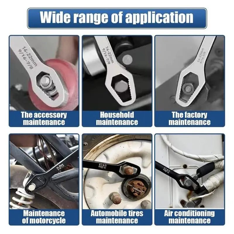 Tornado Torx Wrench | Self - Tightening, Double - Ended - Hartwella