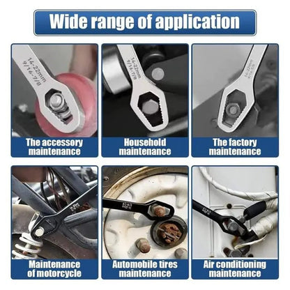Tornado Torx Wrench | Self - Tightening, Double - Ended - Hartwella