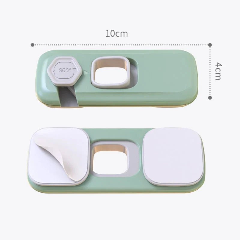 Trego Child Safety Locks | Multifunctional ABS Protection for Cabinets and Refrigerators - Hartwella