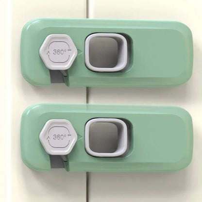 Trego Child Safety Locks | Multifunctional ABS Protection for Cabinets and Refrigerators - Hartwella