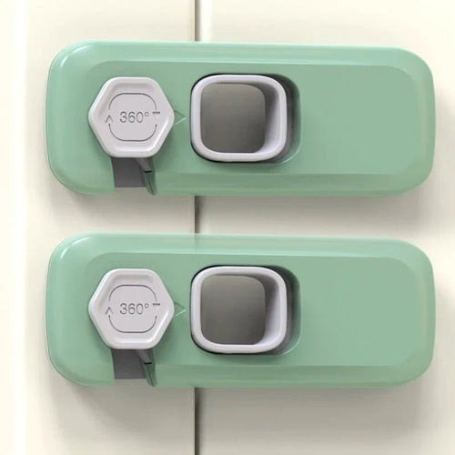 Trego Child Safety Locks | Multifunctional ABS Protection for Cabinets and Refrigerators - Hartwella