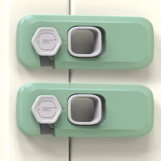 Trego Child Safety Locks | Multifunctional ABS Protection for Cabinets and Refrigerators - Hartwella