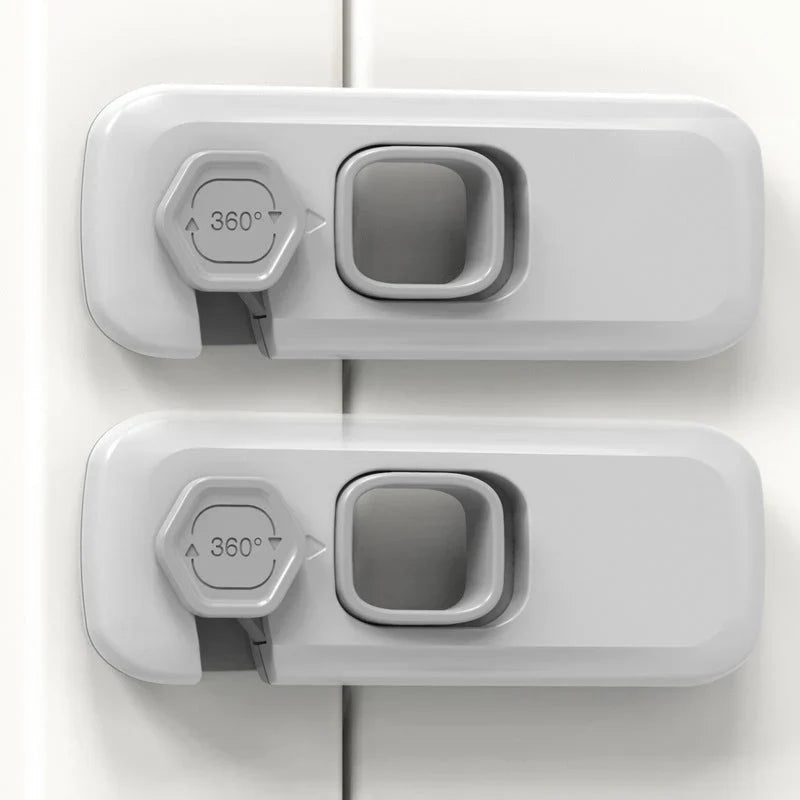 Trego Child Safety Locks | Multifunctional ABS Protection for Cabinets and Refrigerators - Hartwella