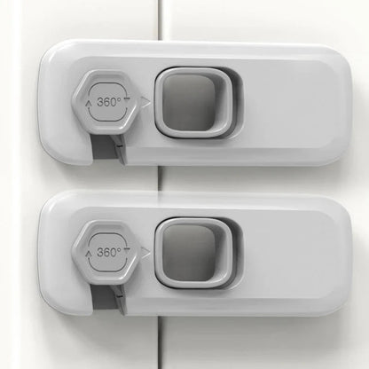Trego Child Safety Locks | Multifunctional ABS Protection for Cabinets and Refrigerators - Hartwella