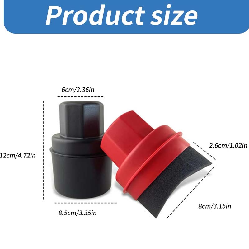 Trego Tire Shine Applicator | High-Density, Scratch-Free Sponge for Glossy Finish - Hartwella