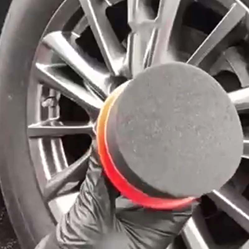 Trego Tire Shine Applicator | High-Density, Scratch-Free Sponge for Glossy Finish - Hartwella