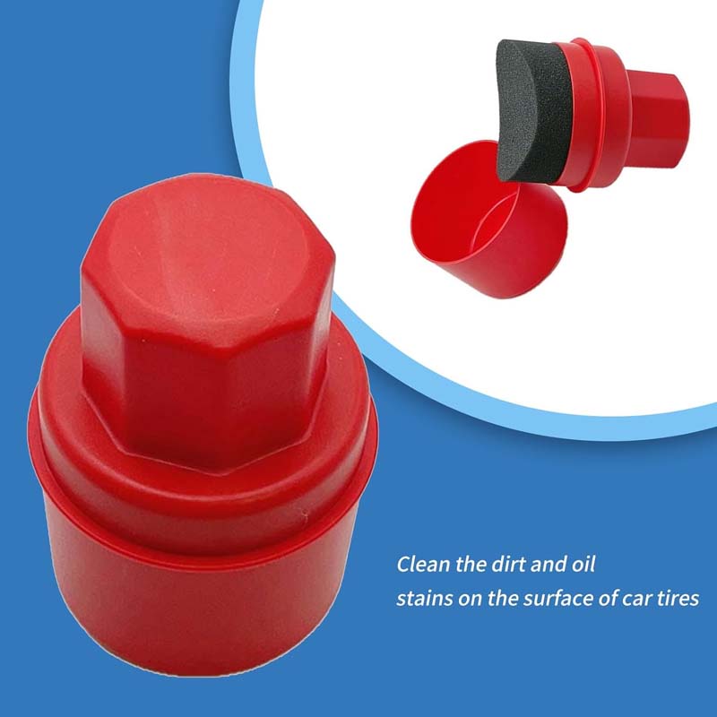 Trego Tire Shine Applicator | High-Density, Scratch-Free Sponge for Glossy Finish - Hartwella