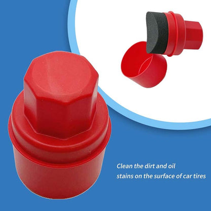 Trego Tire Shine Applicator | High-Density, Scratch-Free Sponge for Glossy Finish - Hartwella