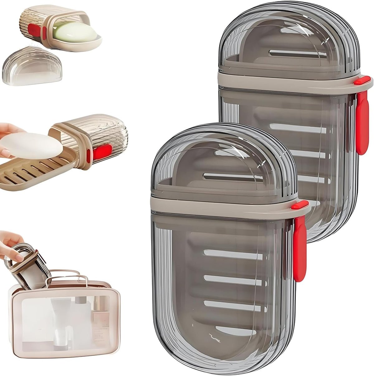 Trek Soap Case | Leakproof, Compact Design - Hartwella