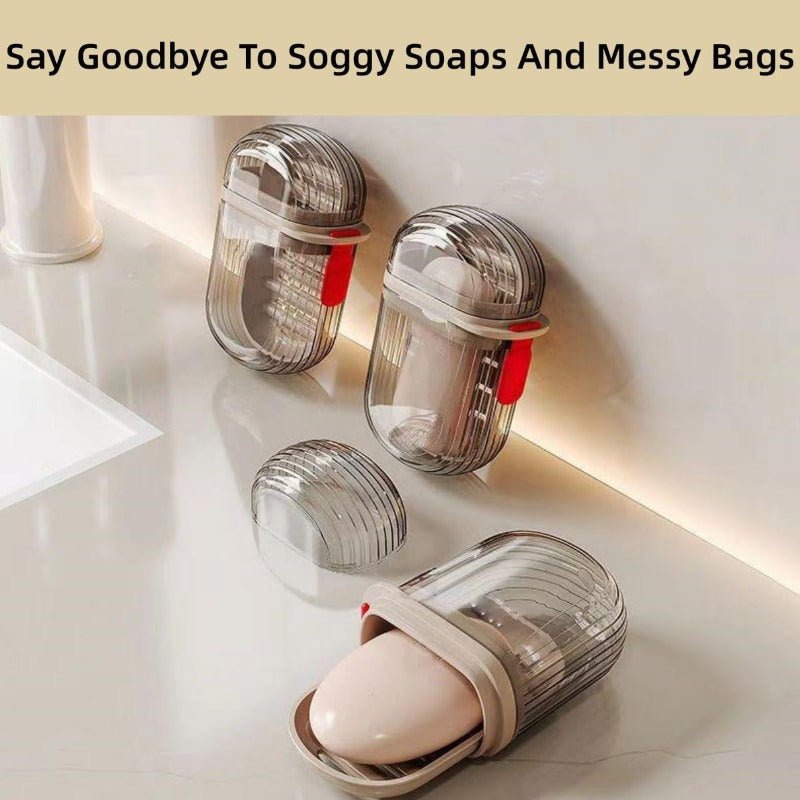 Trek Soap Case | Leakproof, Compact Design - Hartwella