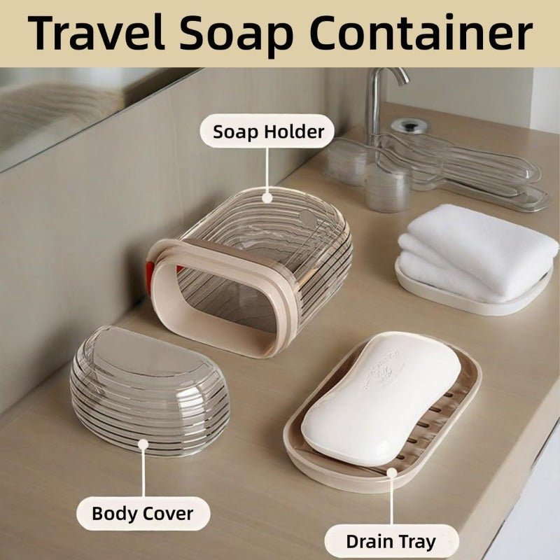 Trek Soap Case | Leakproof, Compact Design - Hartwella