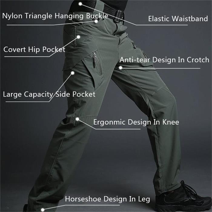 Trek Tactical Pants | Waterproof, Durable Design - Hartwella