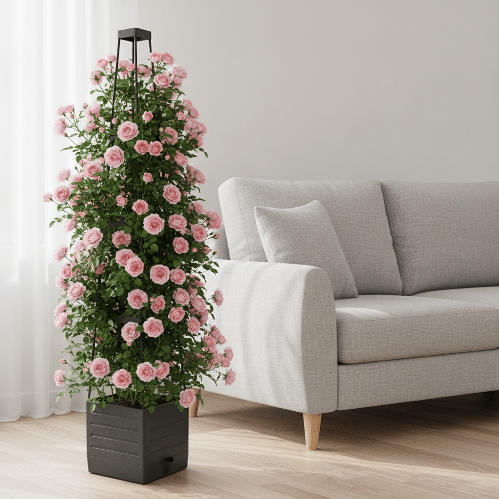 Trevora™ Raised Bed Planter With Trellis - Hartwella