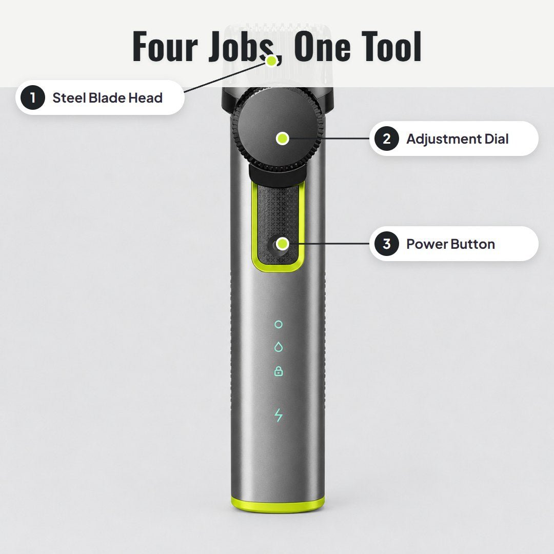Trimvo™ 4-in-1 Electric Hair Clipper Set - Hartwella