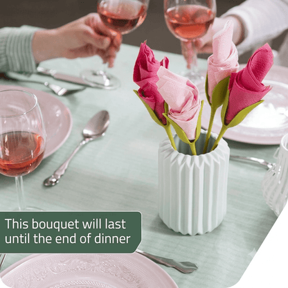 Tulip Napkin Holder | Elegant Flower Design - Hartwella