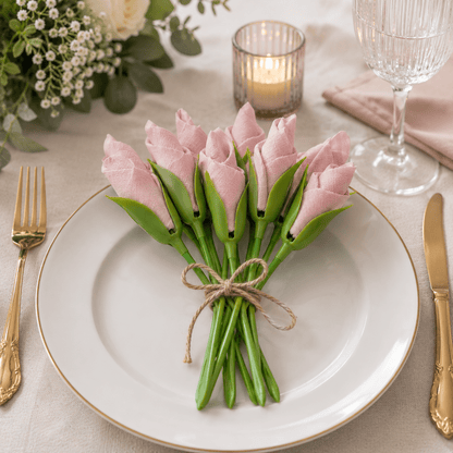 Tulip Napkin Holder | Elegant Flower Design - Hartwella