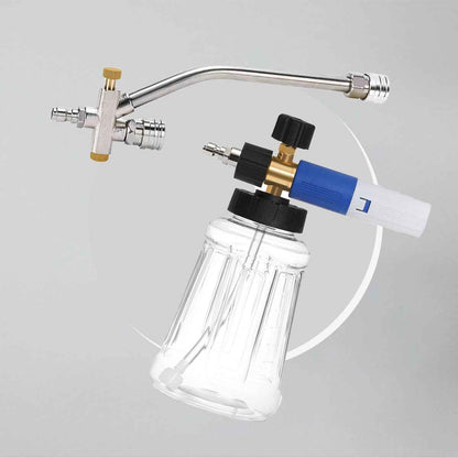 Turbo Car Washer Nozzle | 2 - in - 1 High - Pressure Sprayer with Five Power Wash Nozzles - Hartwella
