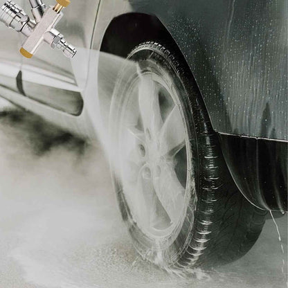 Turbo Car Washer Nozzle | 2 - in - 1 High - Pressure Sprayer with Five Power Wash Nozzles - Hartwella