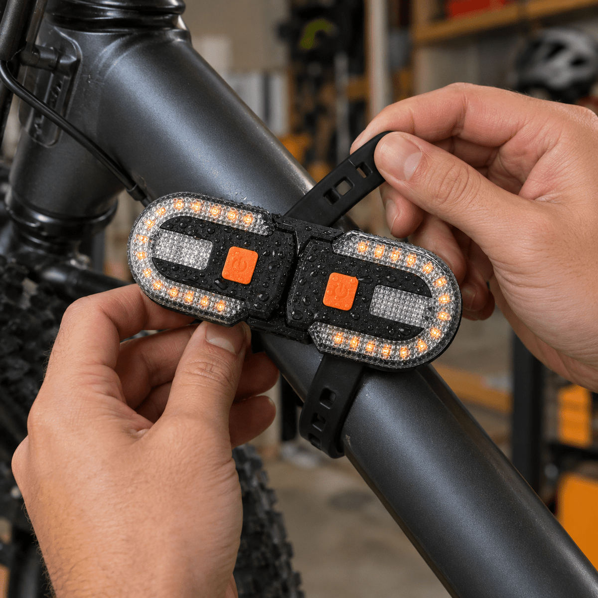 Turna™ USB Rechargeable Bike Turn Signal Tail Light