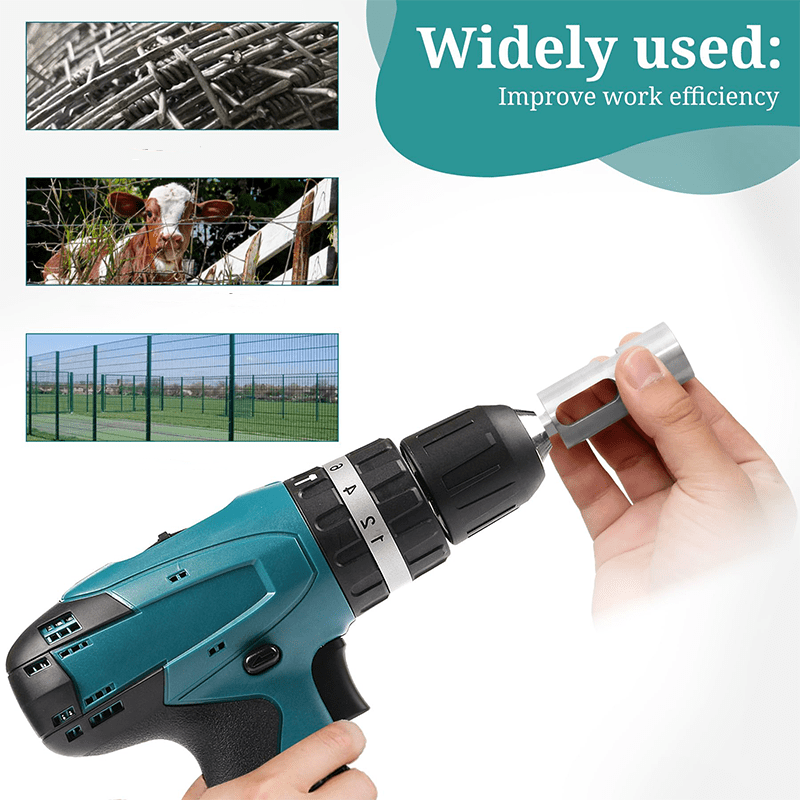 Twirla Fence Wire Twister | Industrial - Strength Steel, Universal Compatibility - Hartwella