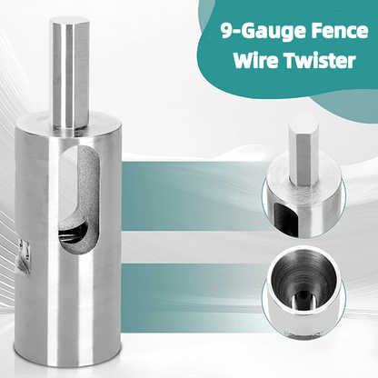 Twirla Fence Wire Twister | Industrial - Strength Steel, Universal Compatibility - Hartwella