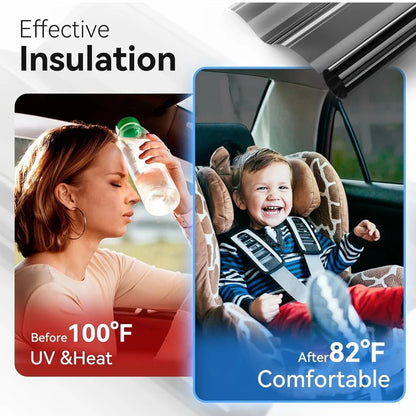 Ultracool Window Tint | Ceramic Film, UV & IR Protection, Custom Fit - Hartwella