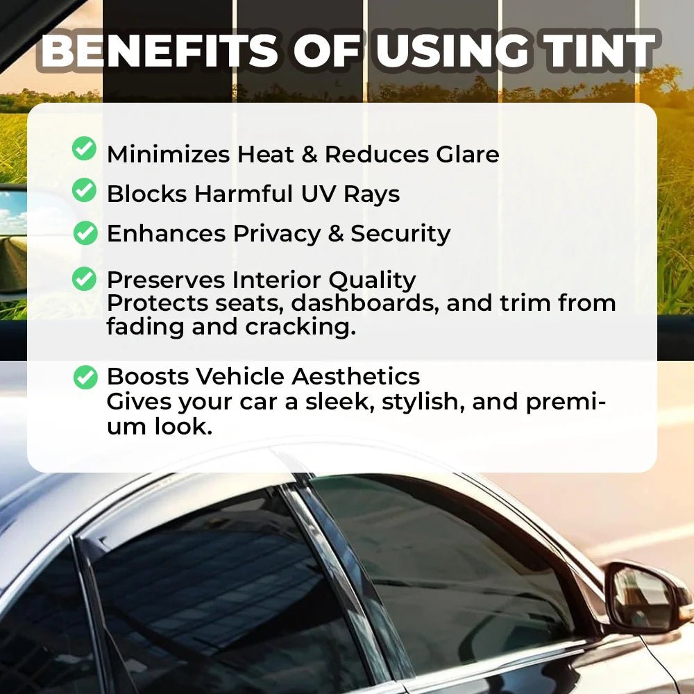 Ultracool Window Tint | Ceramic Film, UV & IR Protection, Custom Fit - Hartwella