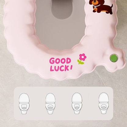 Uplift Toilet Seat Cover | Soft EVA Material, Universal Fit - Hartwella