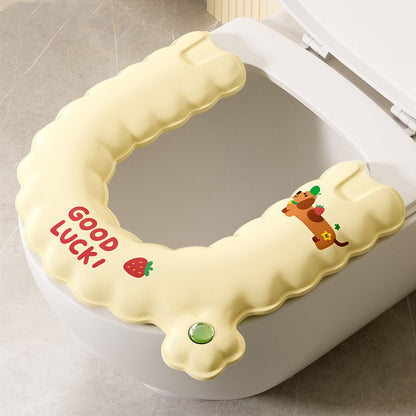Uplift Toilet Seat Cover | Soft EVA Material, Universal Fit - Hartwella