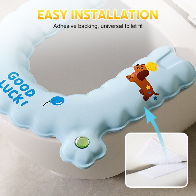 Uplift Toilet Seat Cover | Soft EVA Material, Universal Fit - Hartwella