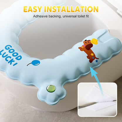 Uplift Toilet Seat Cover | Soft EVA Material, Universal Fit - Hartwella