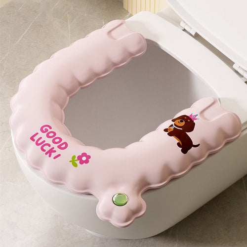 Uplift Toilet Seat Cover | Soft EVA Material, Universal Fit - Hartwella