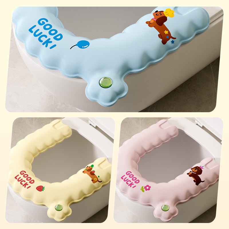 Uplift Toilet Seat Cover | Soft EVA Material, Universal Fit - Hartwella