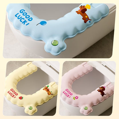 Uplift Toilet Seat Cover | Soft EVA Material, Universal Fit - Hartwella