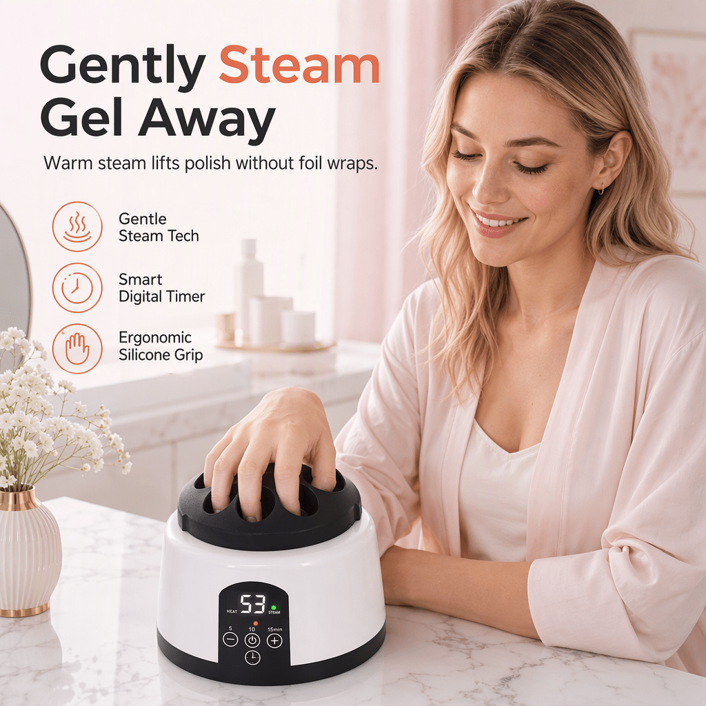Vapora™ Steam Gel Polish Remover - Hartwella