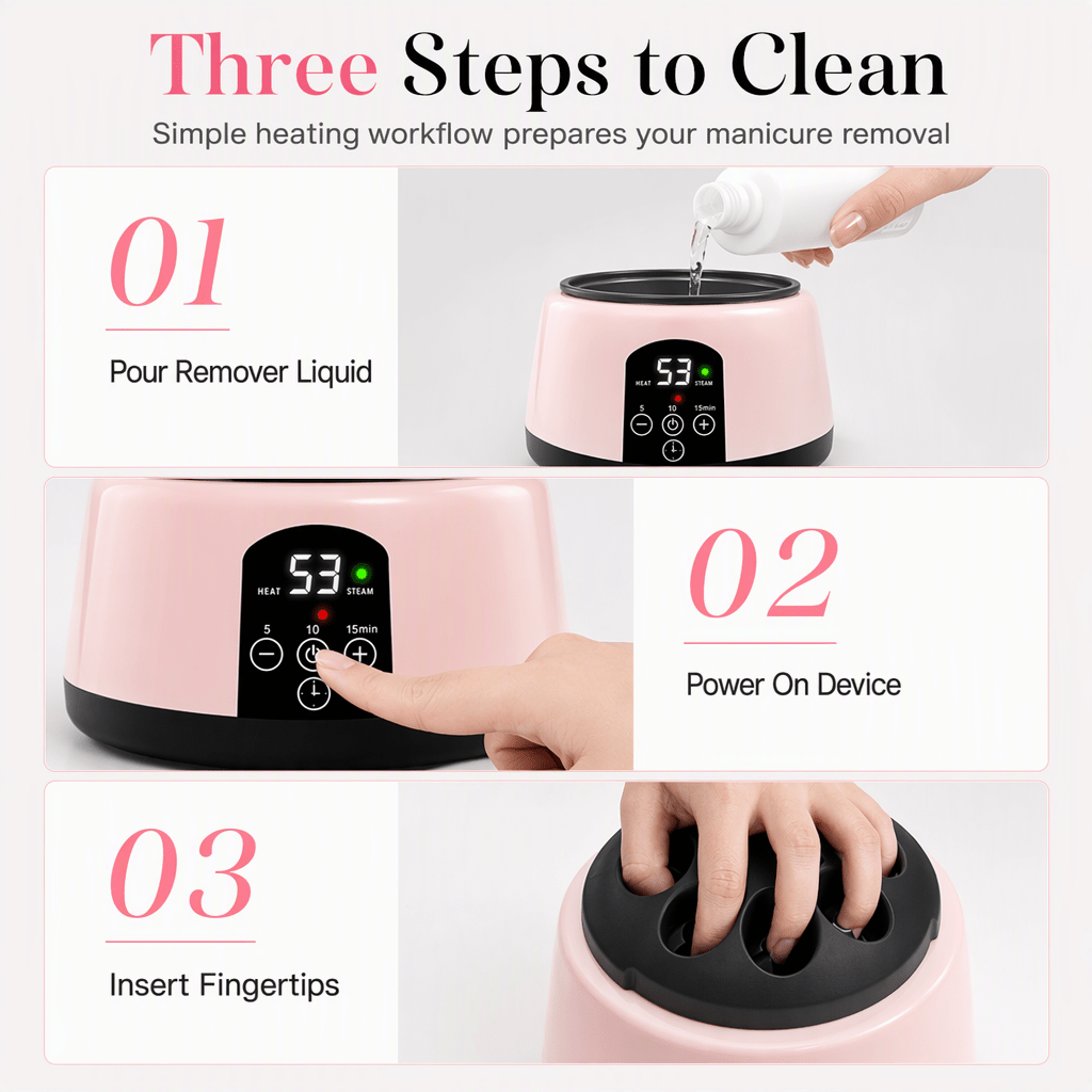 Vapora™ Steam Gel Polish Remover - Hartwella