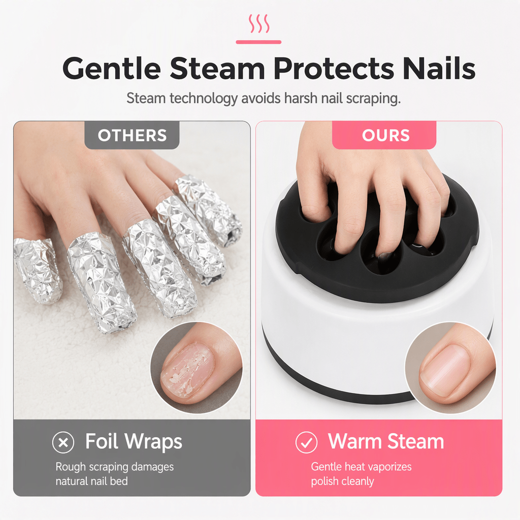 Vapora™ Steam Gel Polish Remover - Hartwella