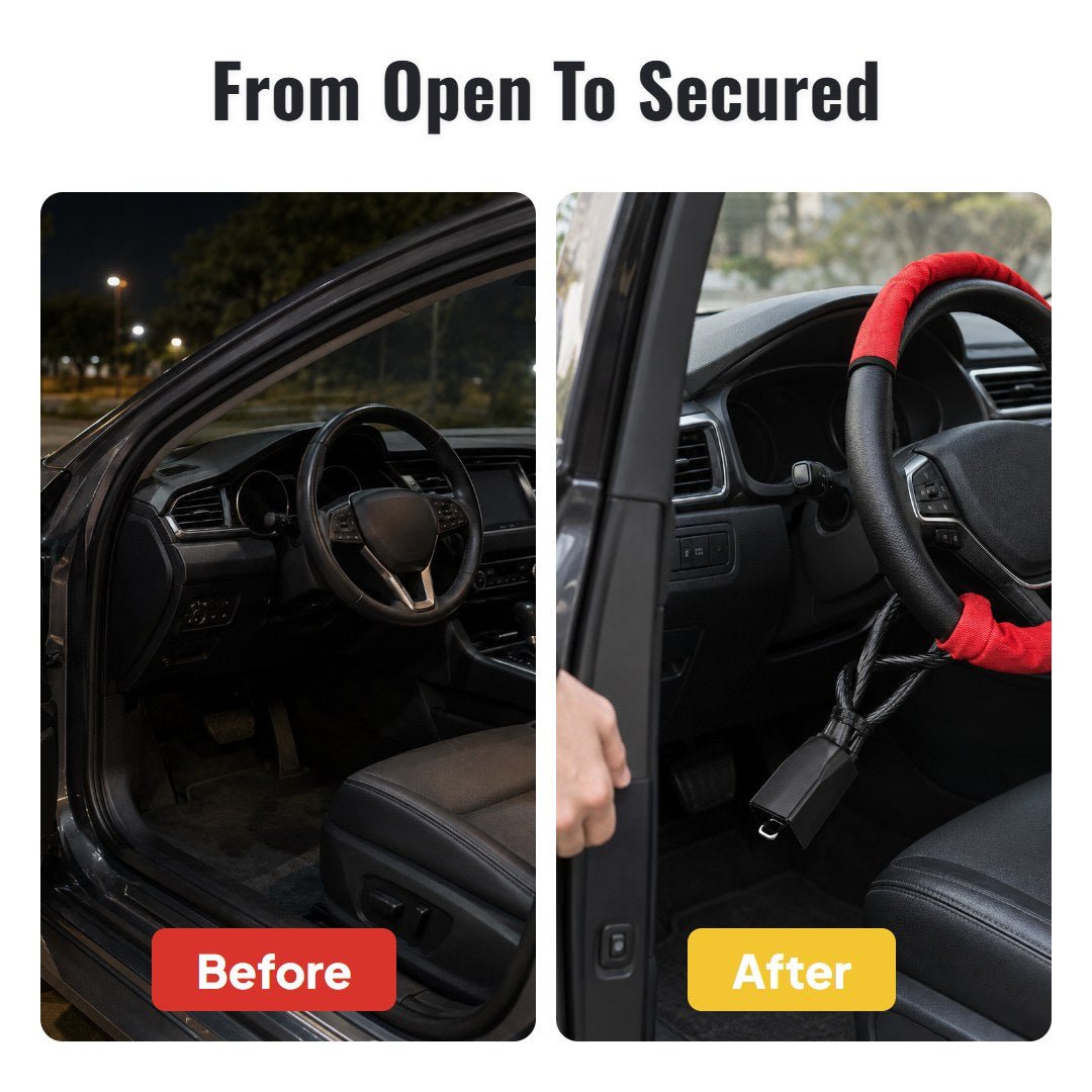 Vaulto™ Steering Wheel Lock Rope